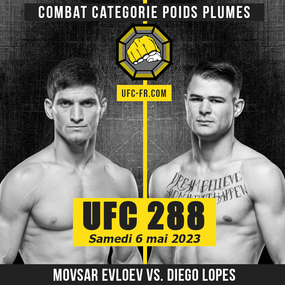 UFC 288 - Movsar Evloev vs Diego Lopes