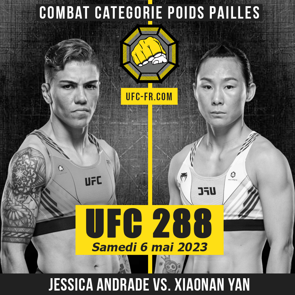 UFC 288 - Jessica Andrade vs Xiaonan Yan