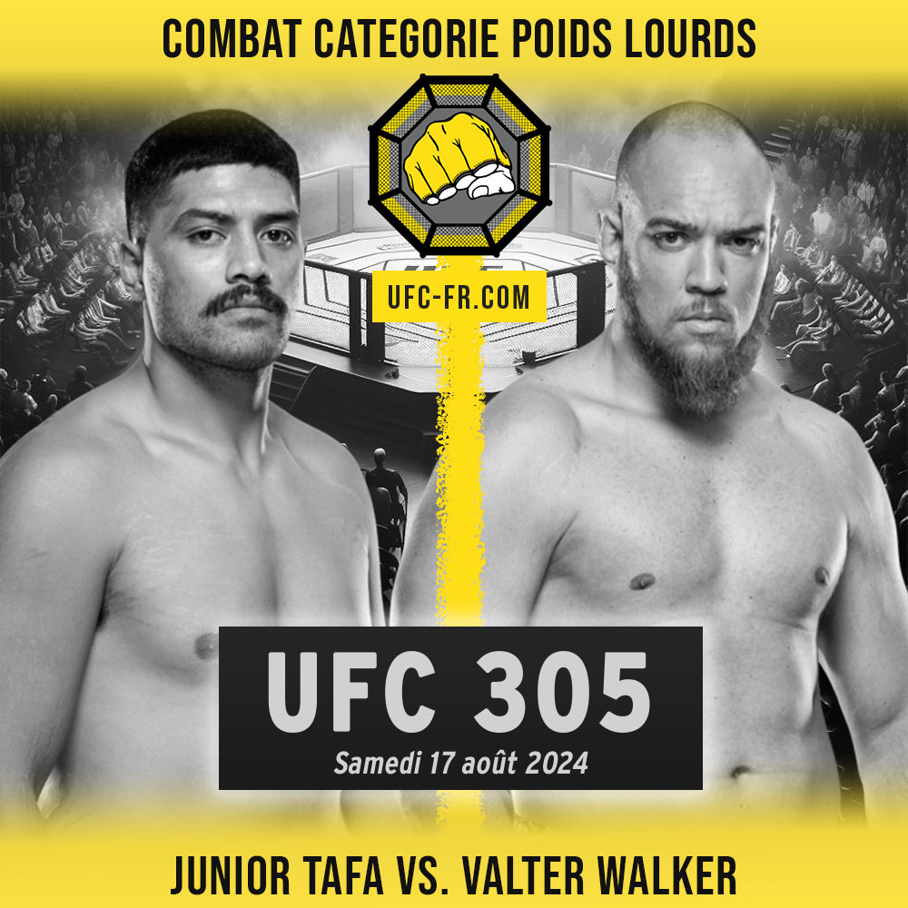 UFC 305 - Junior Tafa vs Valter Walker