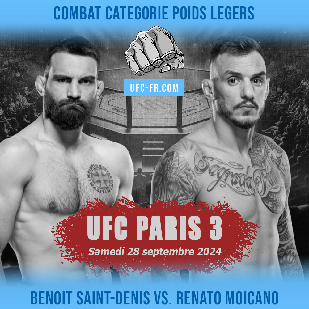 UFC PARIS 3 - Benoit Saint-Denis vs Renato Moicano