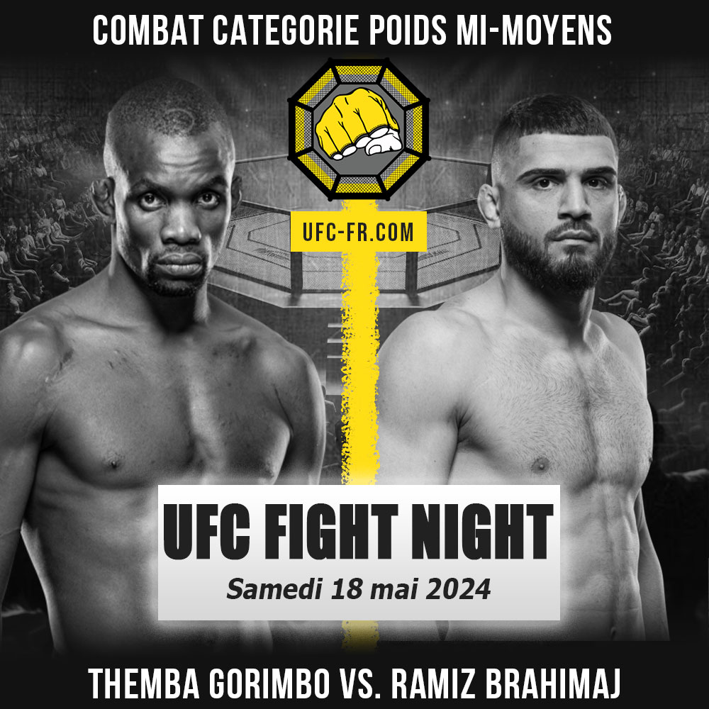 UFC ON ESPN+ 99 - Themba Gorimbo vs Ramiz Brahimaj