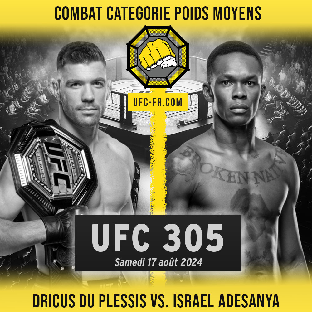 UFC 305 - Dricus Du Plessis vs Israel Adesanya