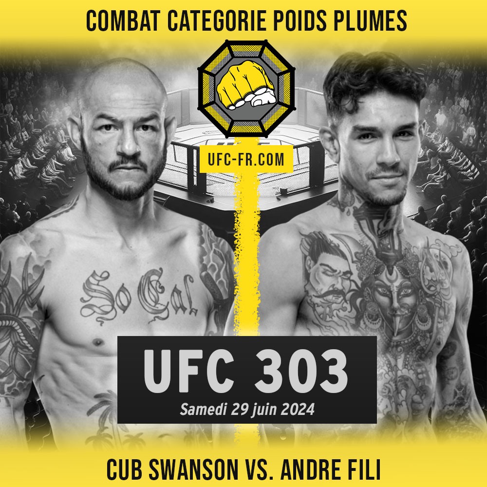 UFC 303 - Cub Swanson vs Andre Fili