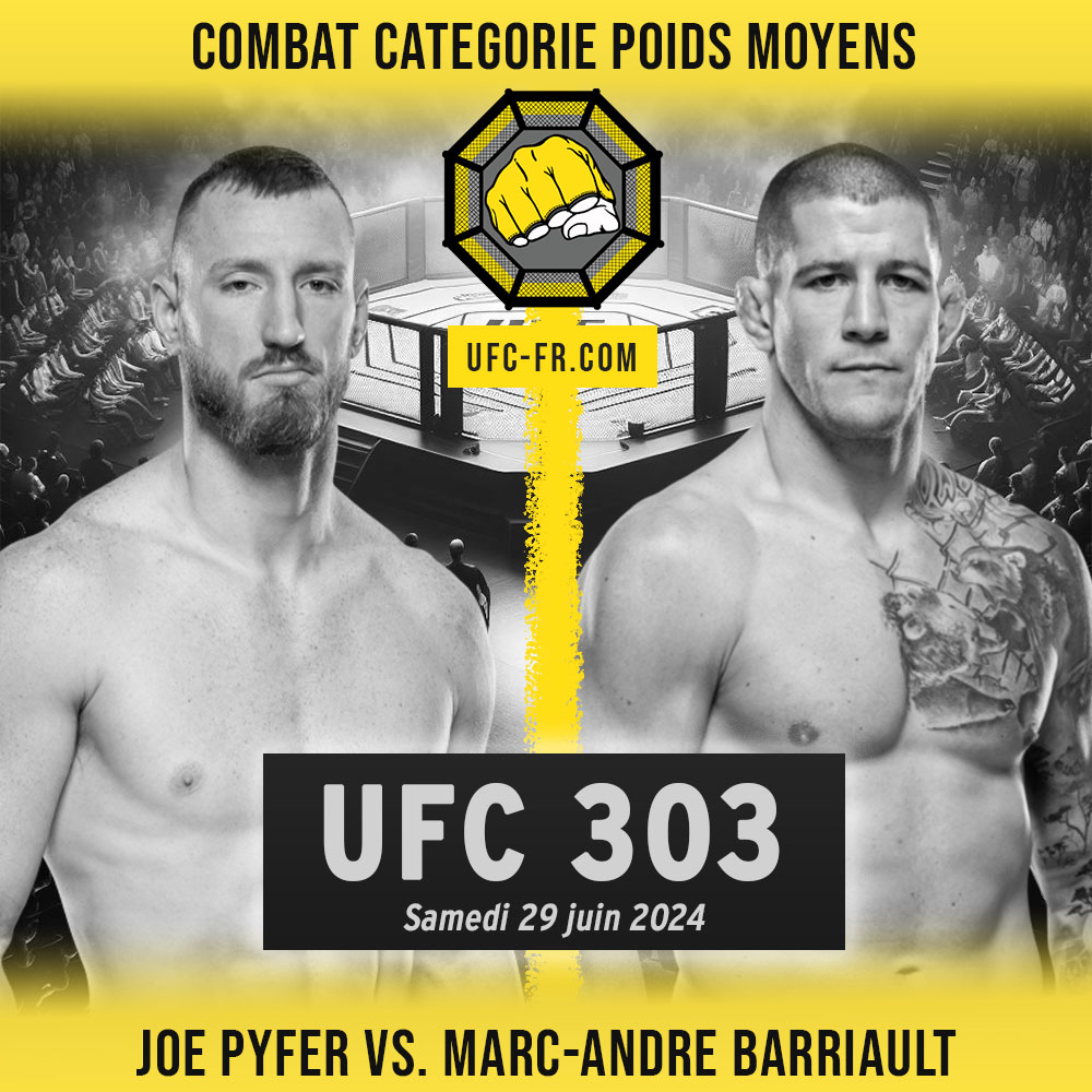 UFC 303 - Joe Pyfer vs Marc-Andre Barriault