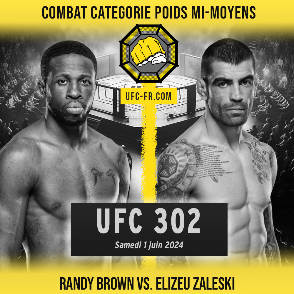 UFC 302 - Randy Brown vs Elizeu Zaleski