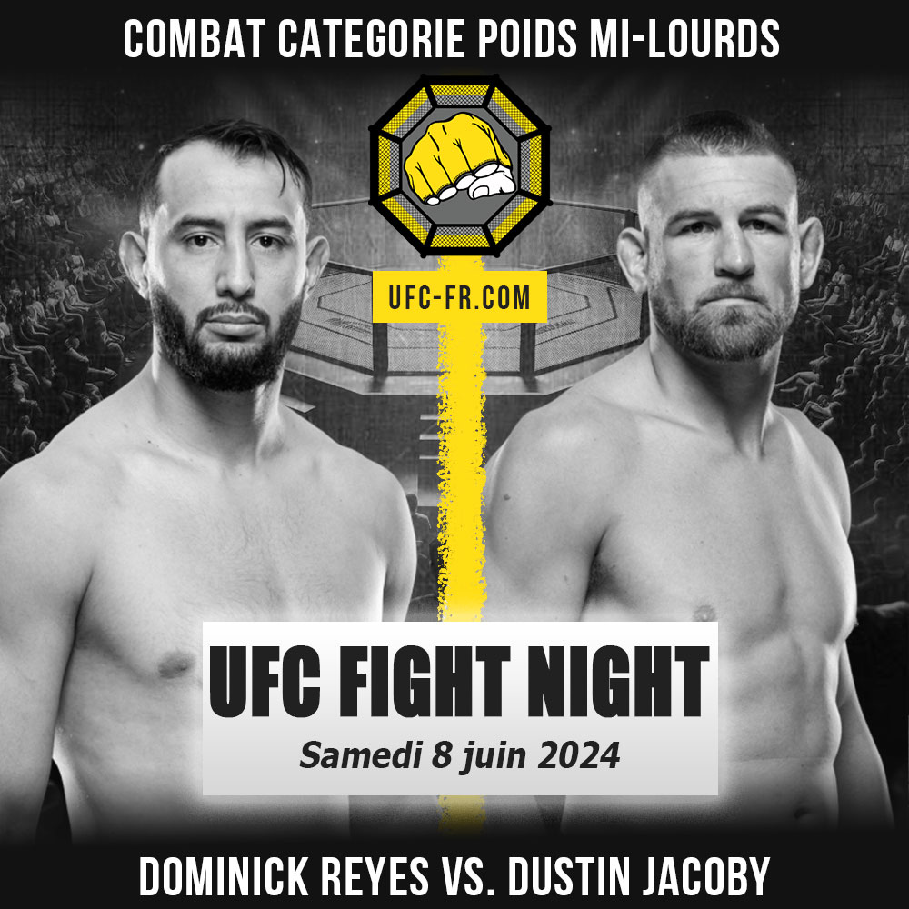 UFC ON ESPN 57 - Dominick Reyes vs Dustin Jacoby