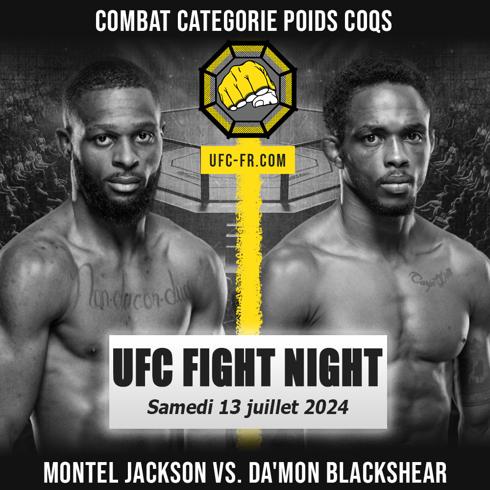 UFC ON ESPN 59 - Montel Jackson vs Da'Mon Blackshear