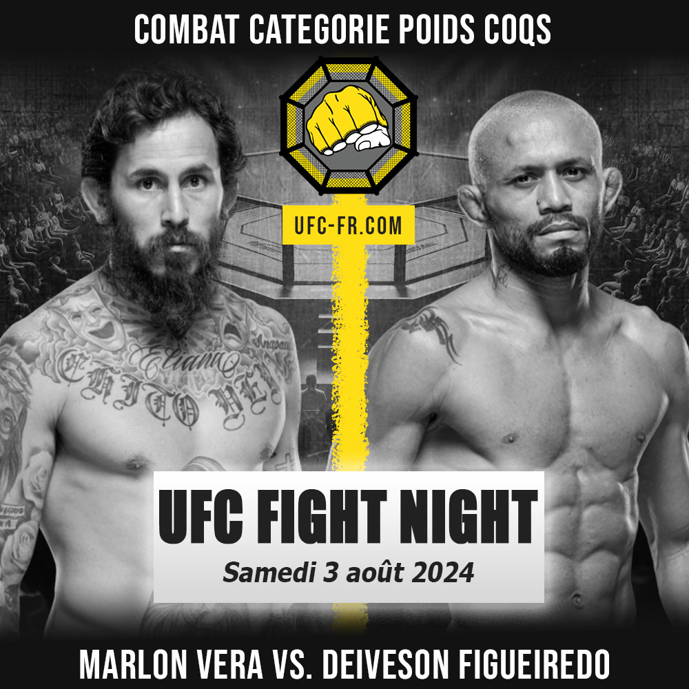 UFC ON ABC 7 - Marlon Vera vs Deiveson Figueiredo