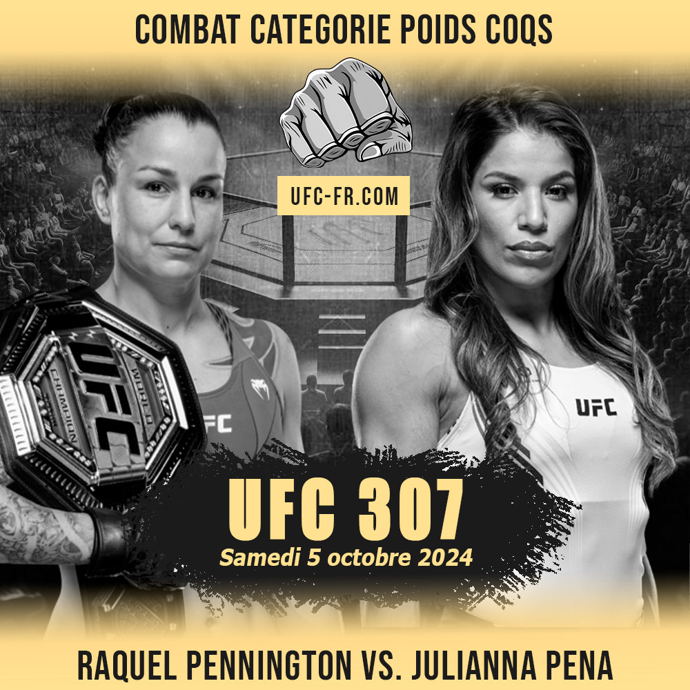 UFC 307 - Raquel Pennington vs Julianna Pena