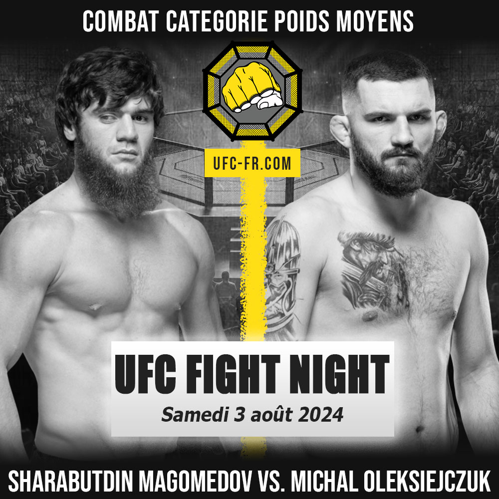 UFC ON ABC 7 - Sharabutdin Magomedov vs Michal Oleksiejczuk