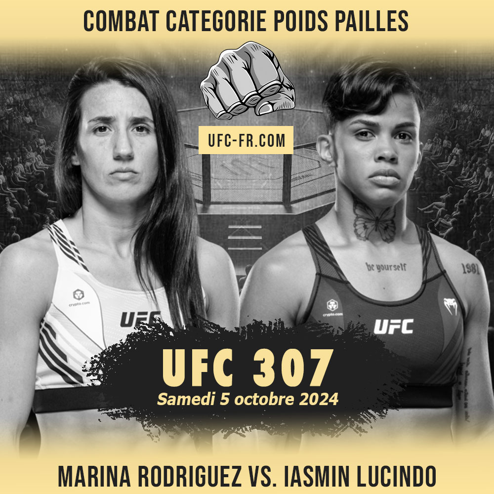 UFC 307 - Marina Rodriguez vs Iasmin Lucindo