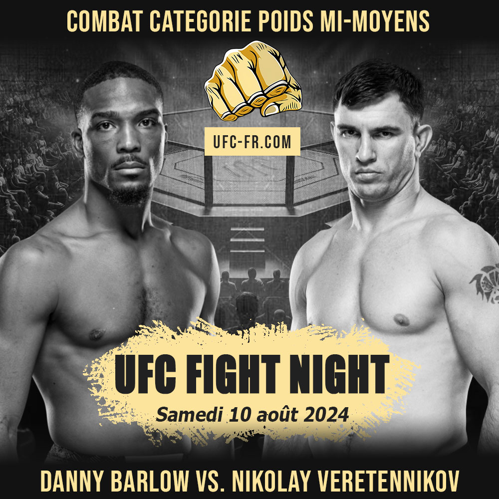 UFC ON ESPN 61 - Danny Barlow vs Nikolay Veretennikov