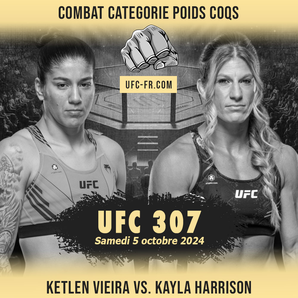 UFC 307 - Ketlen Vieira vs Kayla Harrison