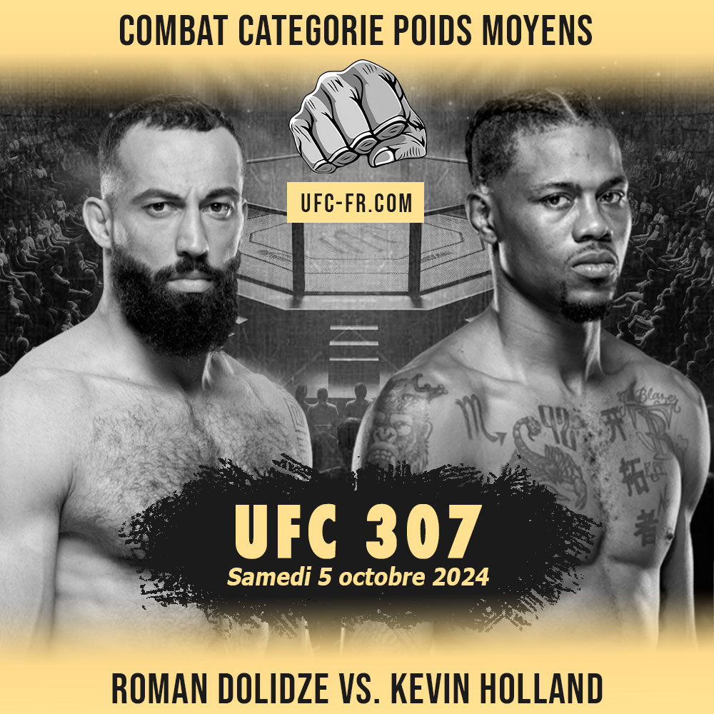 UFC 307 - Roman Dolidze vs Kevin Holland