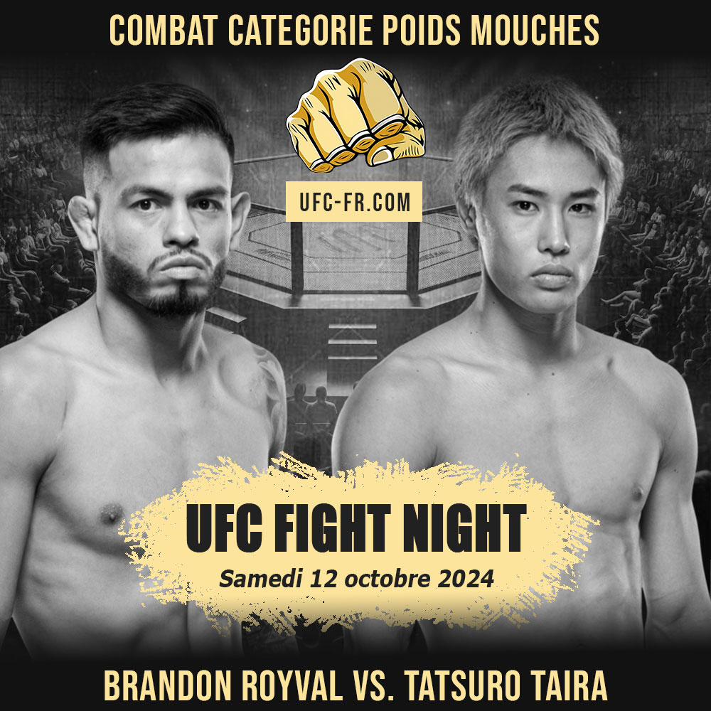 UFC ON ESPN+ 102 - Brandon Royval vs Tatsuro Taira