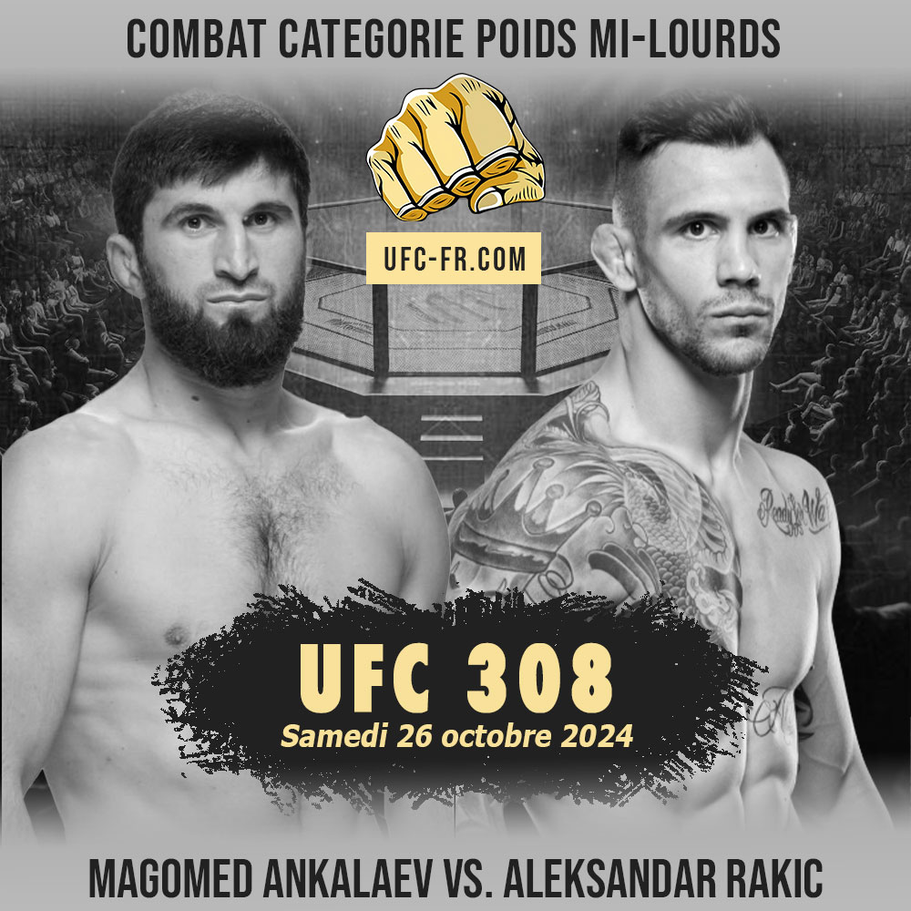 UFC 308 - Magomed Ankalaev vs Aleksandar Rakic