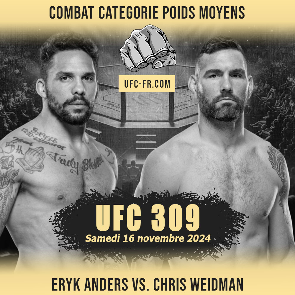 UFC 309 - Eryk Anders vs Chris Weidman