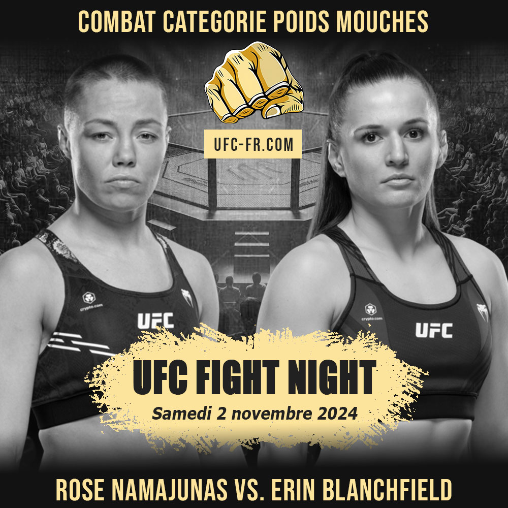 UFC ON ESPN+ 104 - Rose Namajunas vs Erin Blanchfield