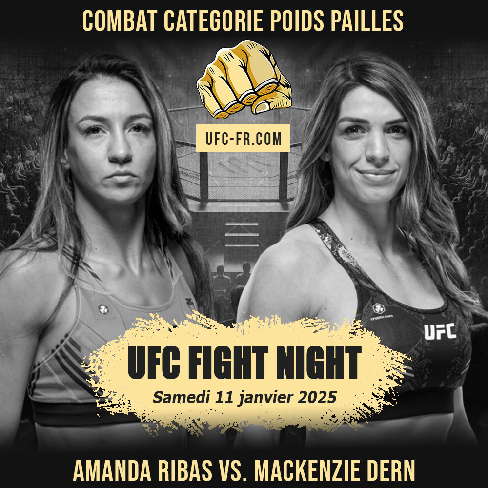 UFC ON ESPN+ 107 - Amanda Ribas vs Mackenzie Dern