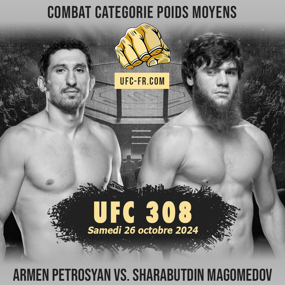 UFC 308 - Armen Petrosyan vs Sharabutdin Magomedov