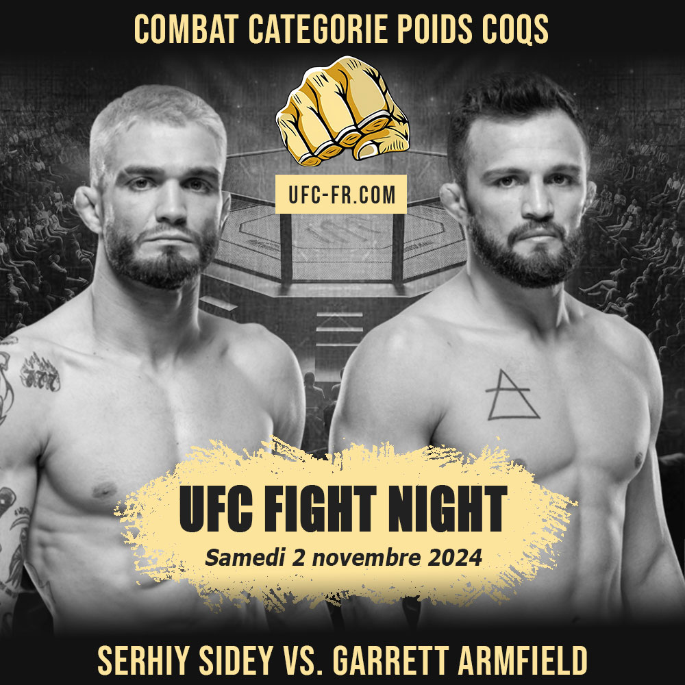 UFC ON ESPN+ 104 - Serhiy Sidey vs Garrett Armfield