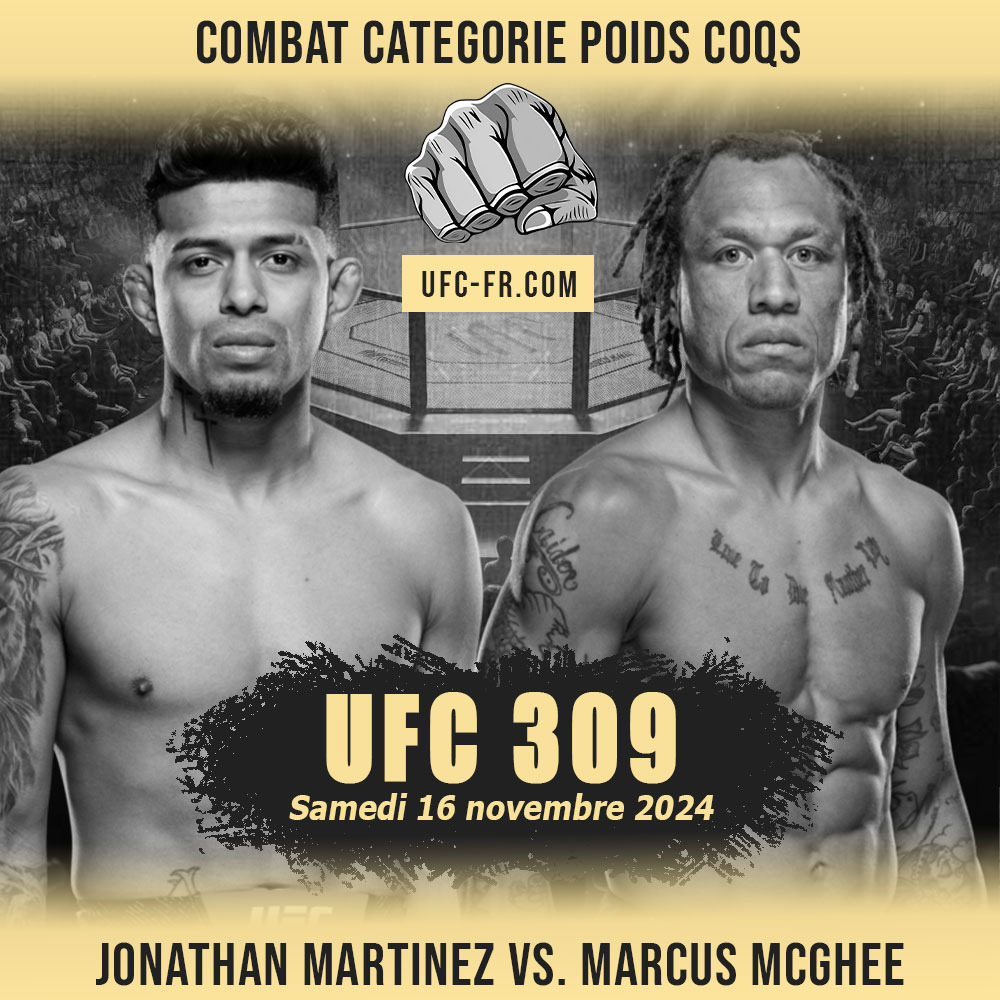 UFC 309 - Jonathan Martinez vs Marcus McGhee