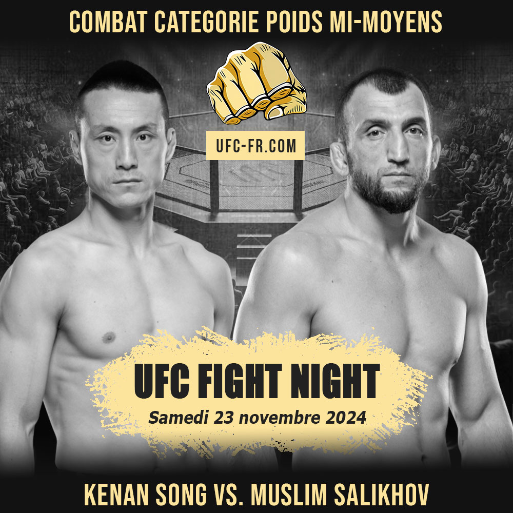 UFC ON ESPN+ 106 - Kenan Song vs Muslim Salikhov