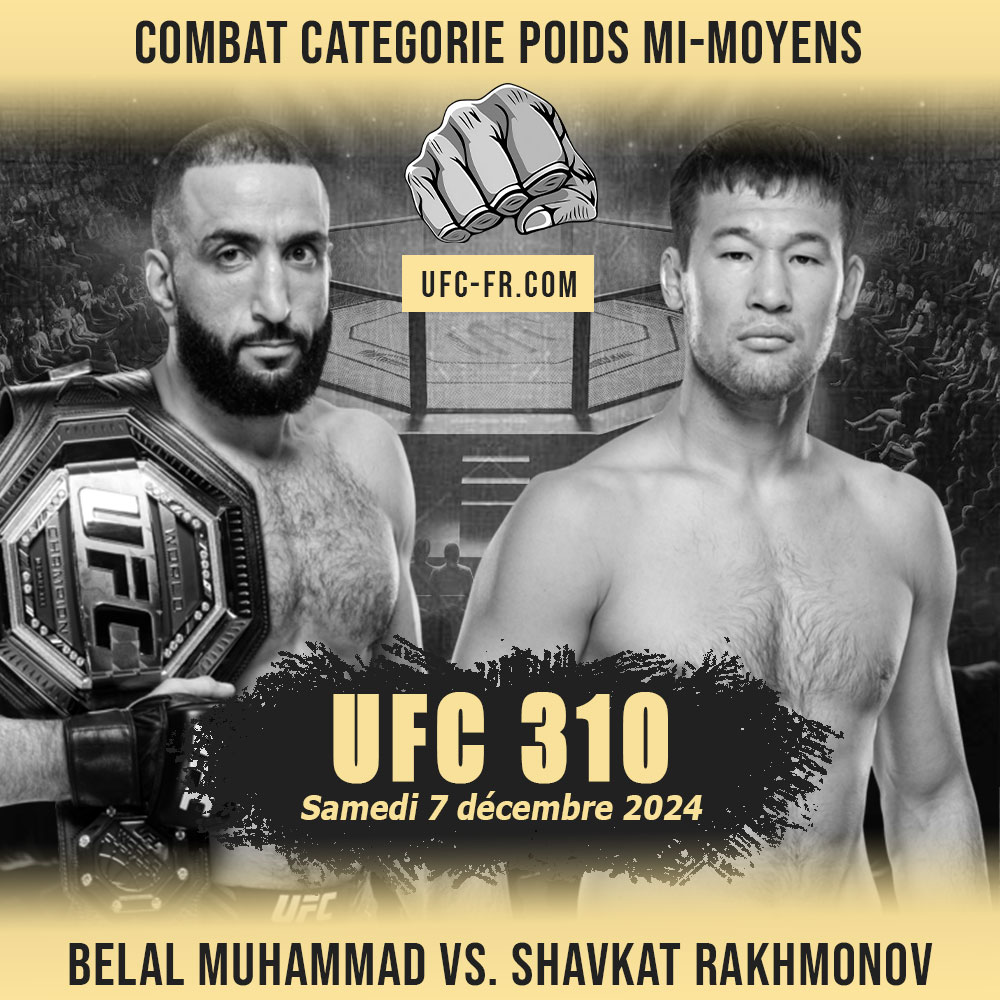 UFC 310 - Belal Muhammad vs Shavkat Rakhmonov