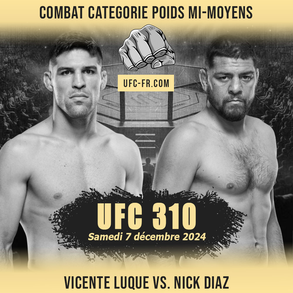 UFC 310 - Vicente Luque vs Nick Diaz