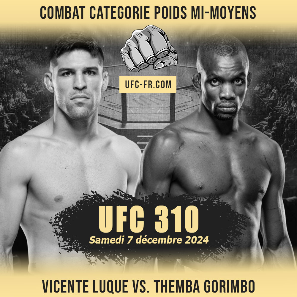 UFC 310 - Vicente Luque vs Themba Gorimbo