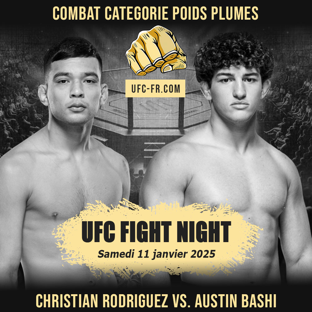 UFC ON ESPN+ 107 - Christian Rodriguez vs Austin Bashi