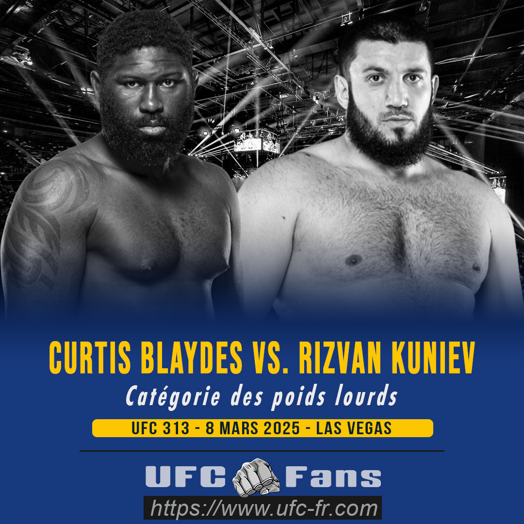 UFC 313 - Curtis Blaydes vs Rizvan Kuniev