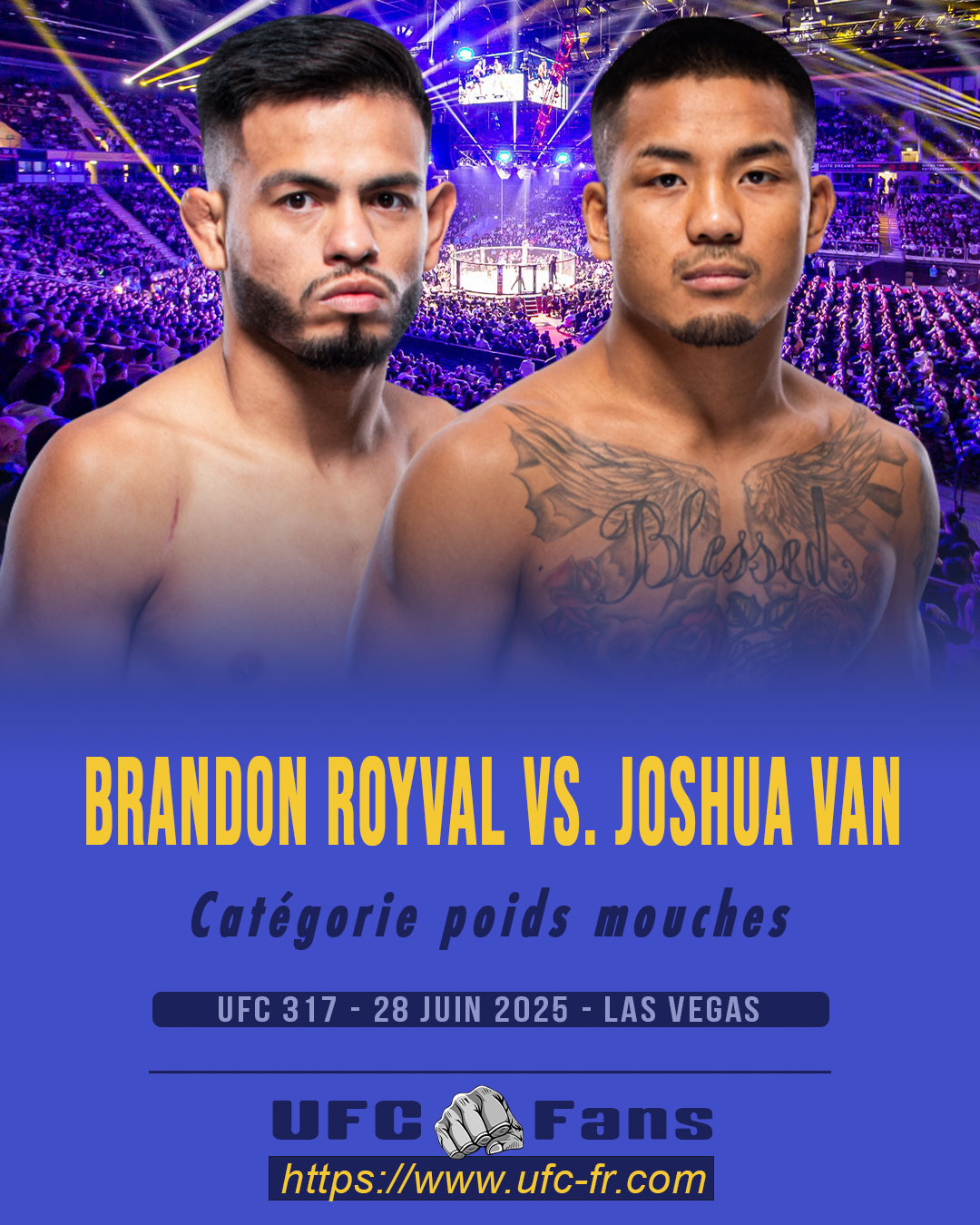 UFC 317 - Brandon Royval vs Joshua Van