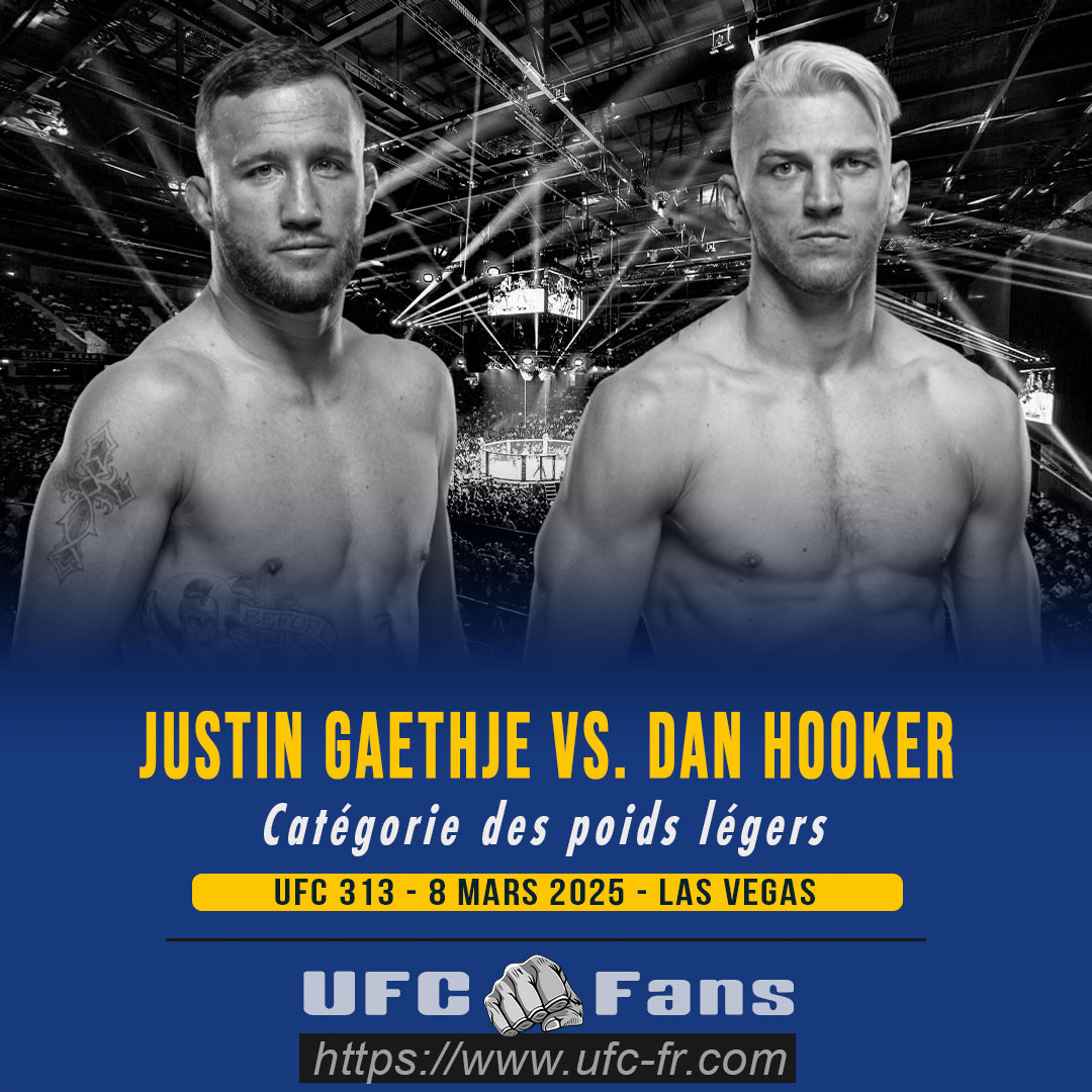 UFC 313 - Justin Gaethje vs Dan Hooker