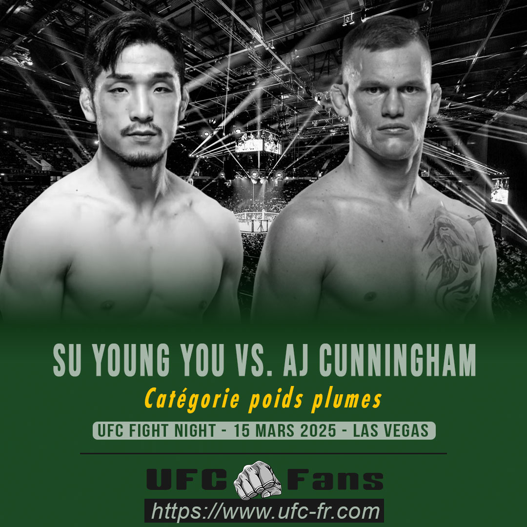 UFC ON ESPN+ 112 - Su Young You vs AJ Cunningham