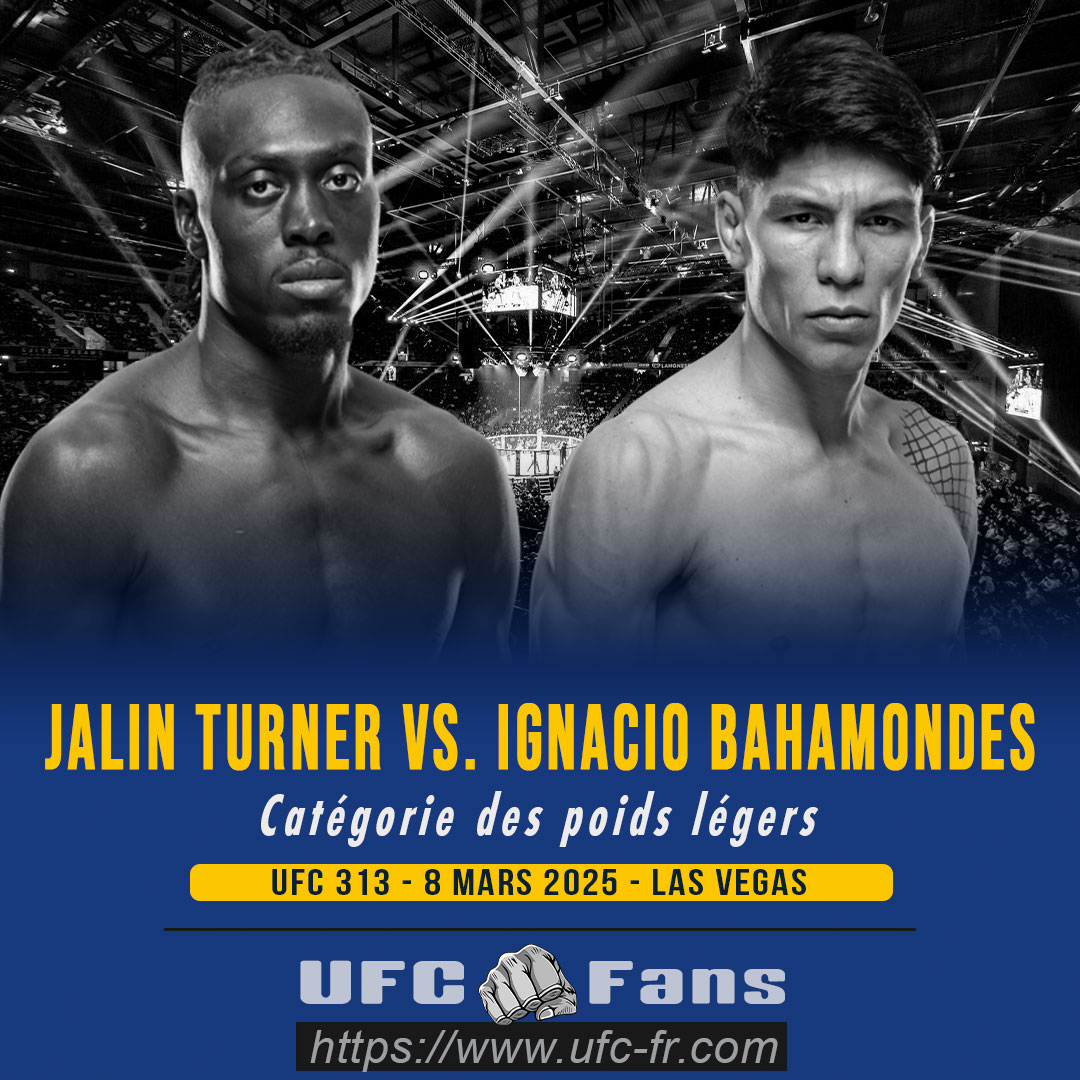 UFC 313 - Jalin Turner vs Ignacio Bahamondes