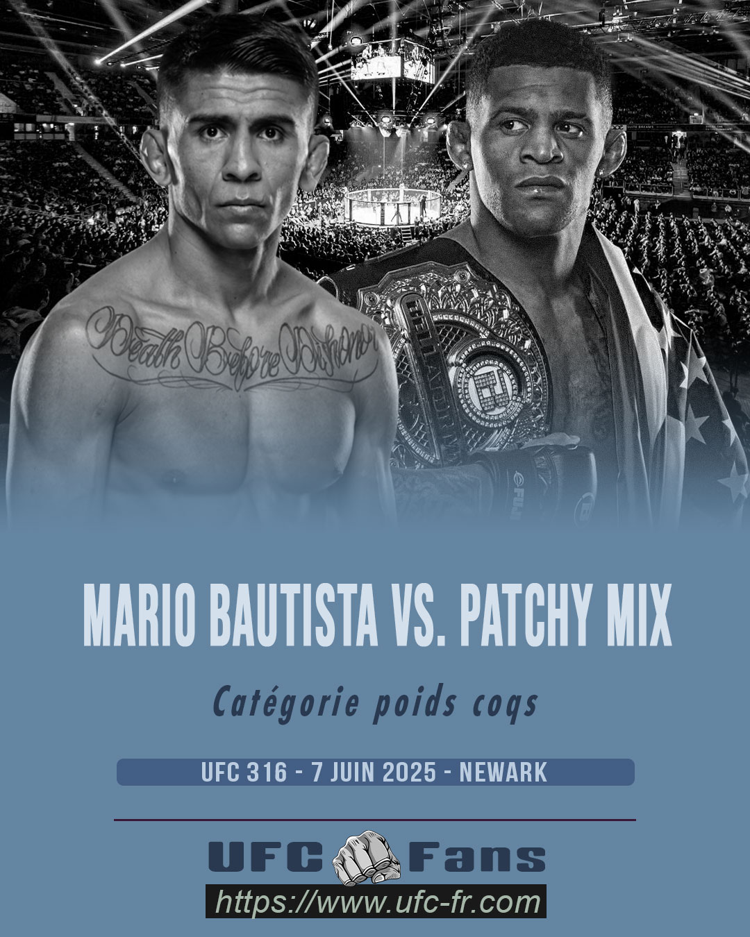UFC 316 - Mario Bautista vs Patchy Mix