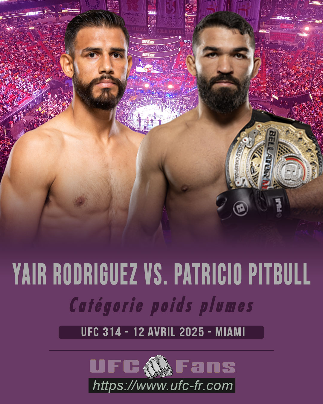 UFC 314 - Yair Rodriguez vs Patricio Pitbull