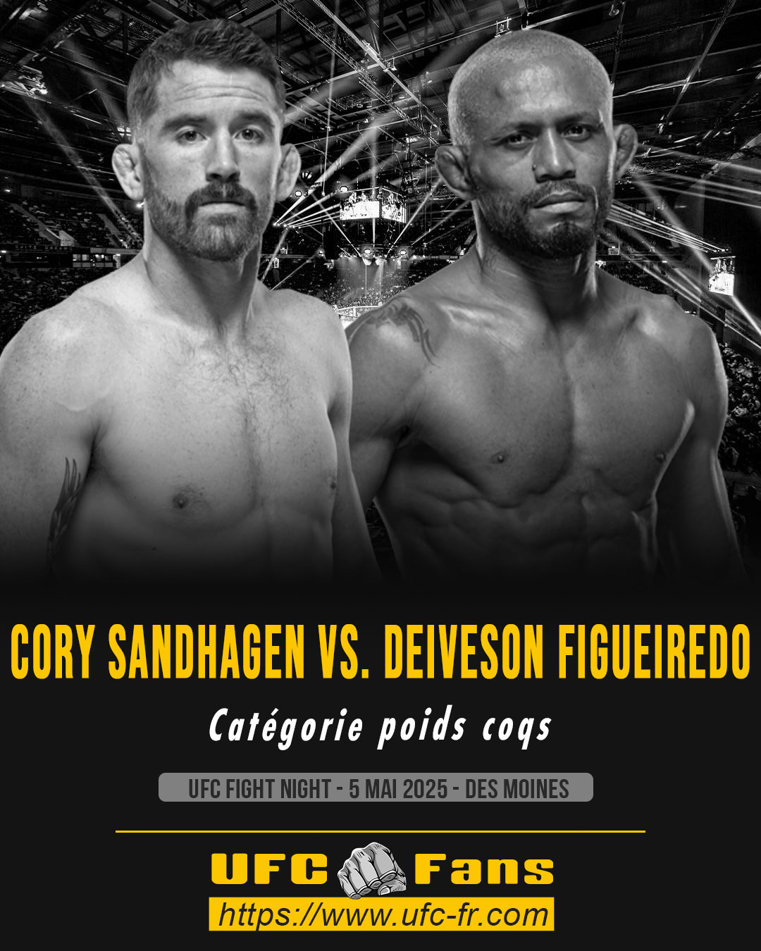 UFC FIGHT NIGHT - Cory Sandhagen vs Deiveson Figueiredo