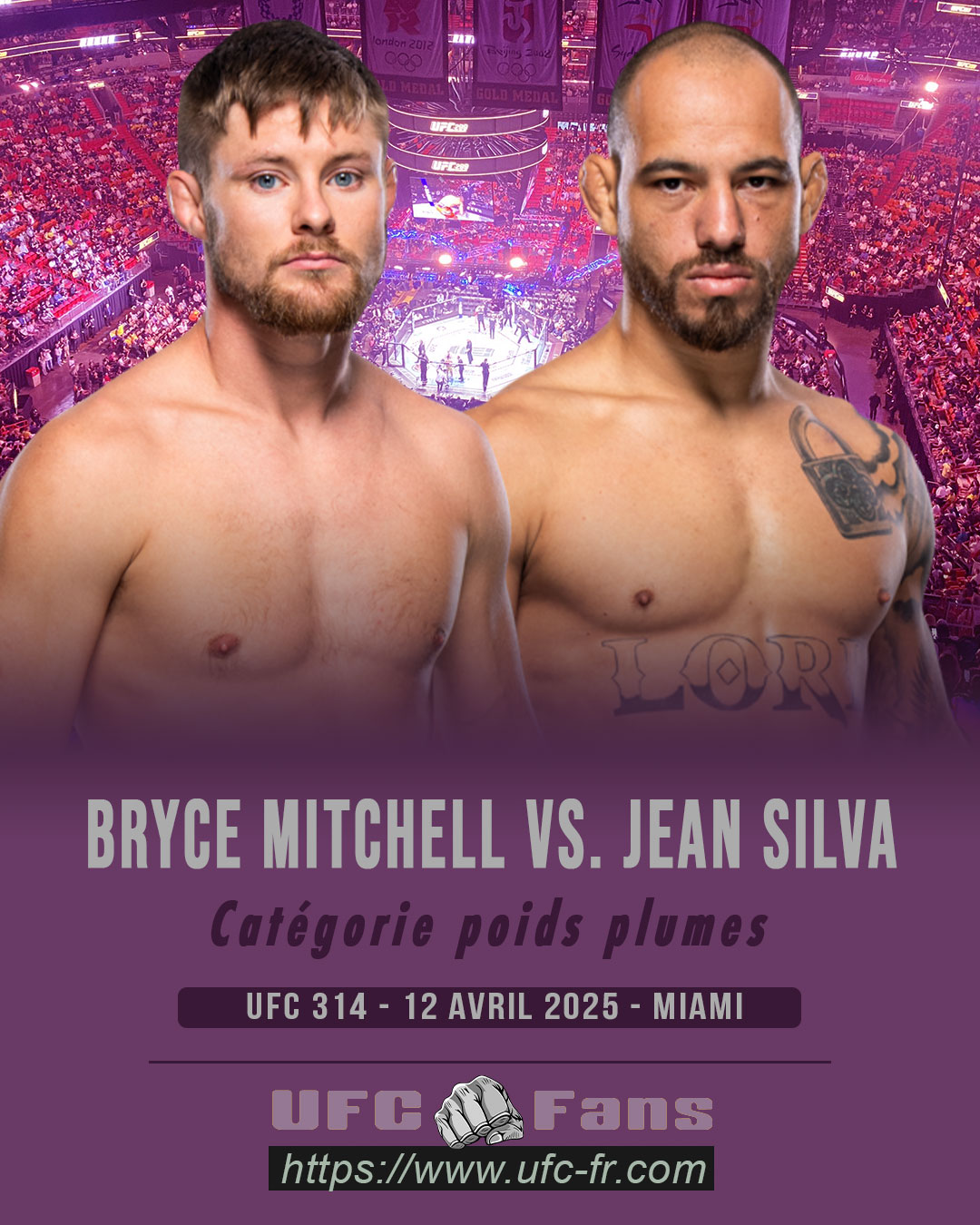 UFC 314 - Bryce Mitchell vs Jean Silva