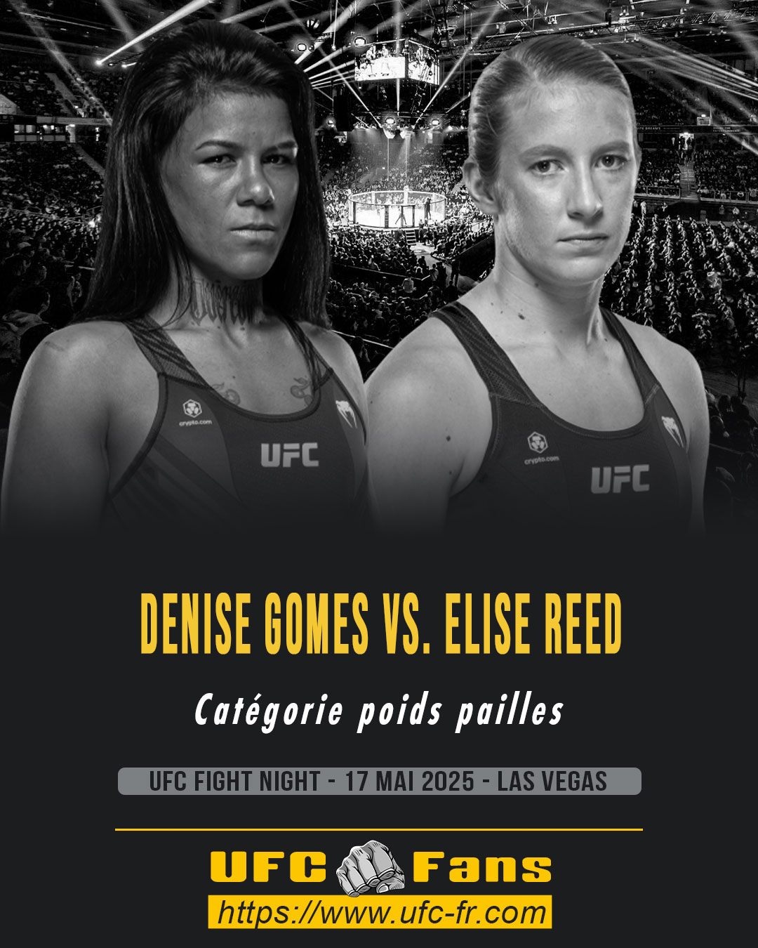 UFC ON ESPN+ 114 - Denise Gomes vs Elise Reed