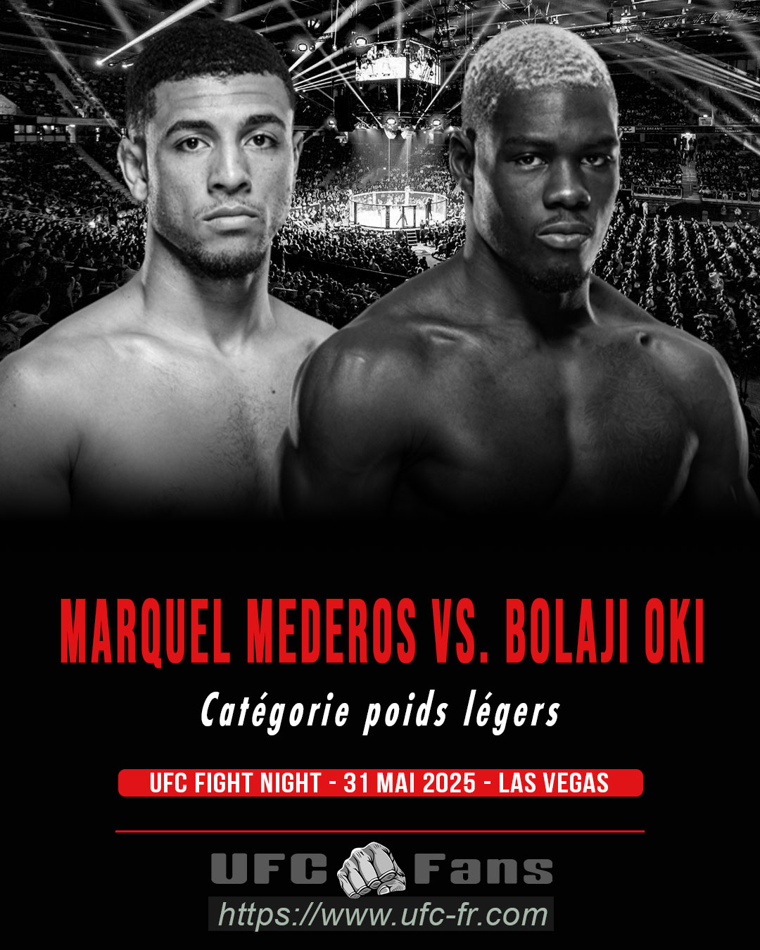 UFC ON ESPN 68 - MarQuel Mederos vs Bolaji Oki
