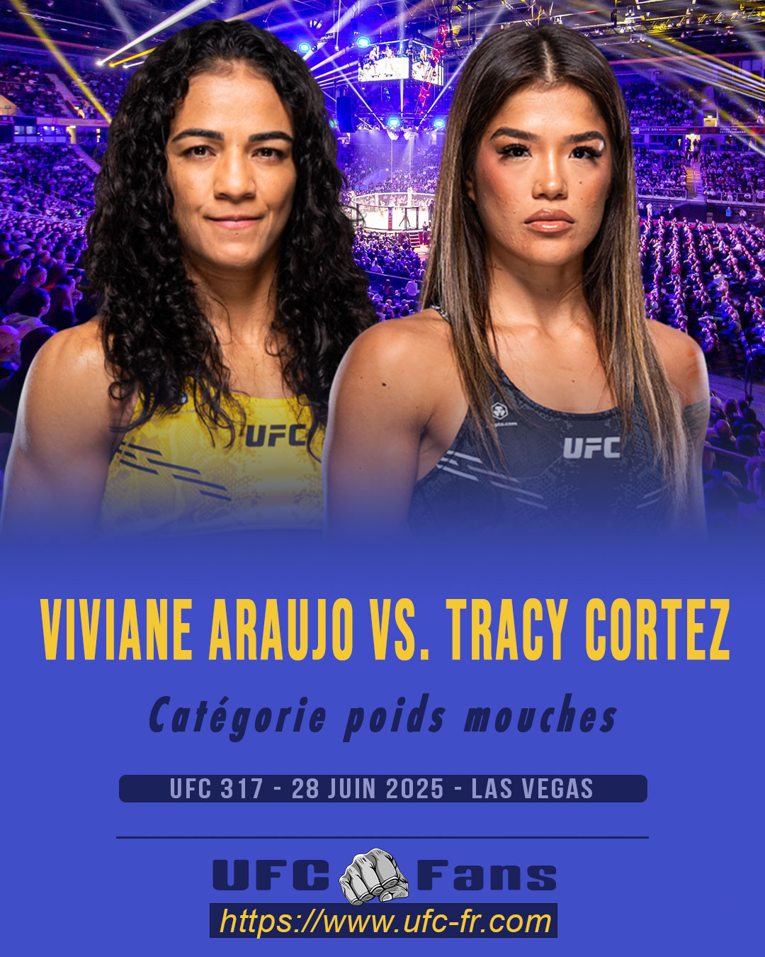 UFC 317 - Viviane Araujo vs Tracy Cortez