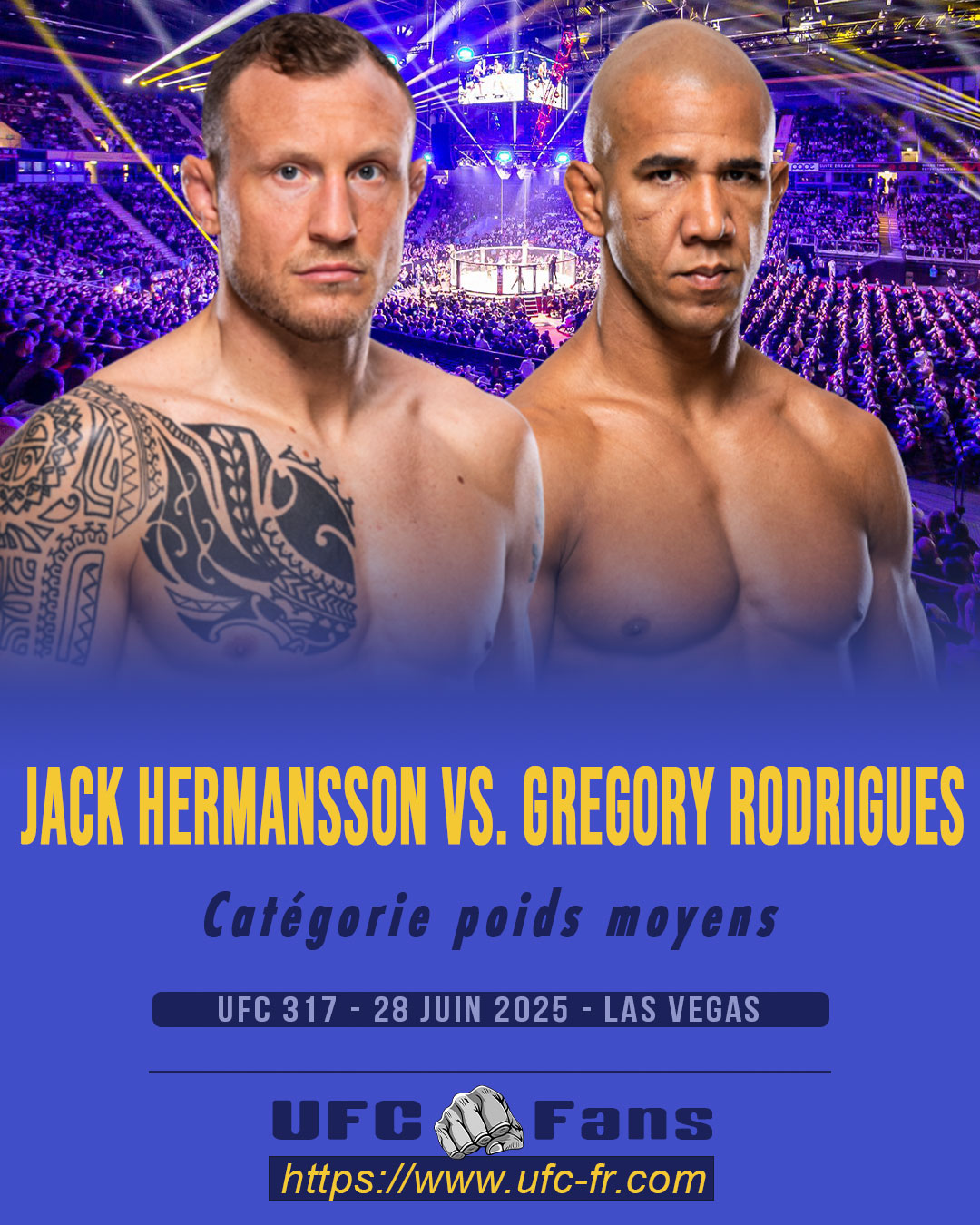UFC 317 - Jack Hermansson vs Gregory Rodrigues