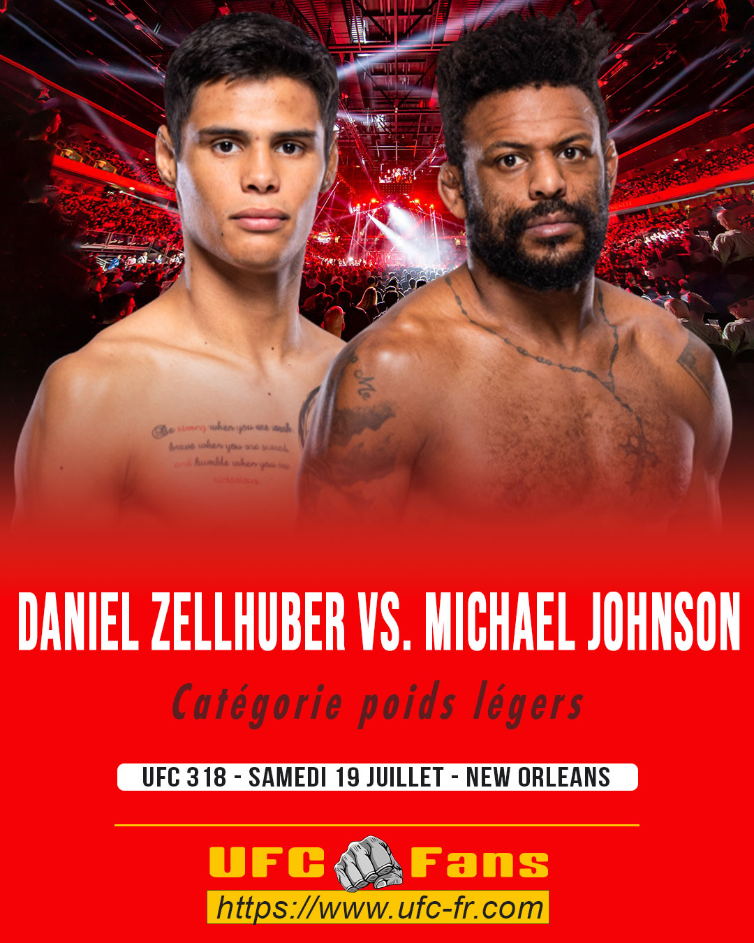 UFC 318 - Daniel Zellhuber vs Michael Johnson