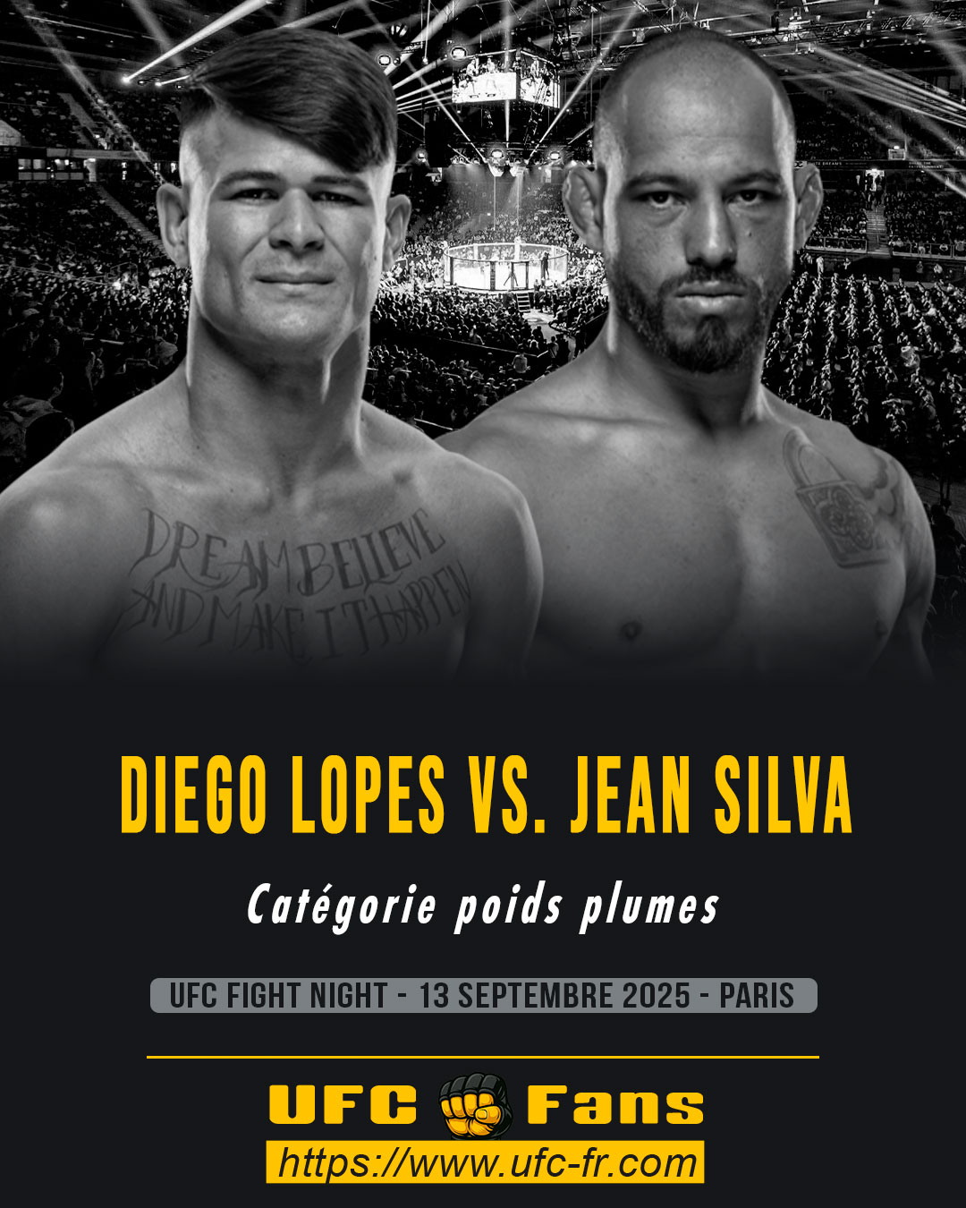 UFC FIGHT NIGHT - Diego Lopes vs Jean Silva
