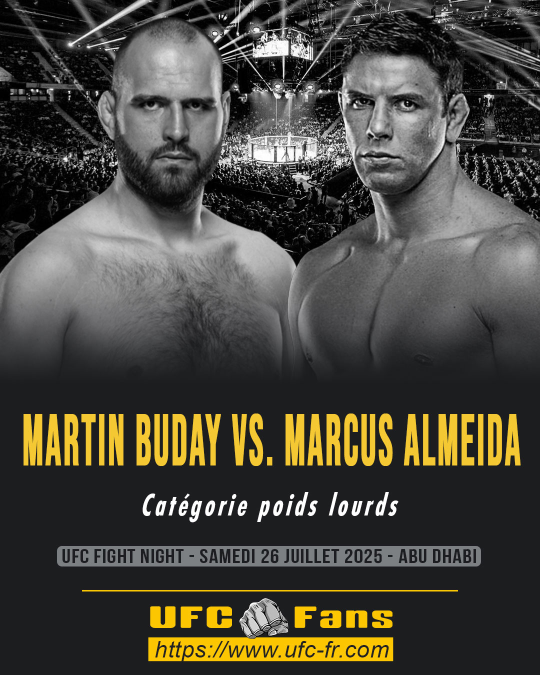 UFC ON ABC 9 - Martin Buday vs Marcus Almeida