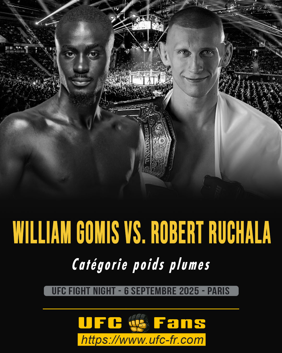 UFC PARIS 4 - William Gomis vs Robert Ruchala