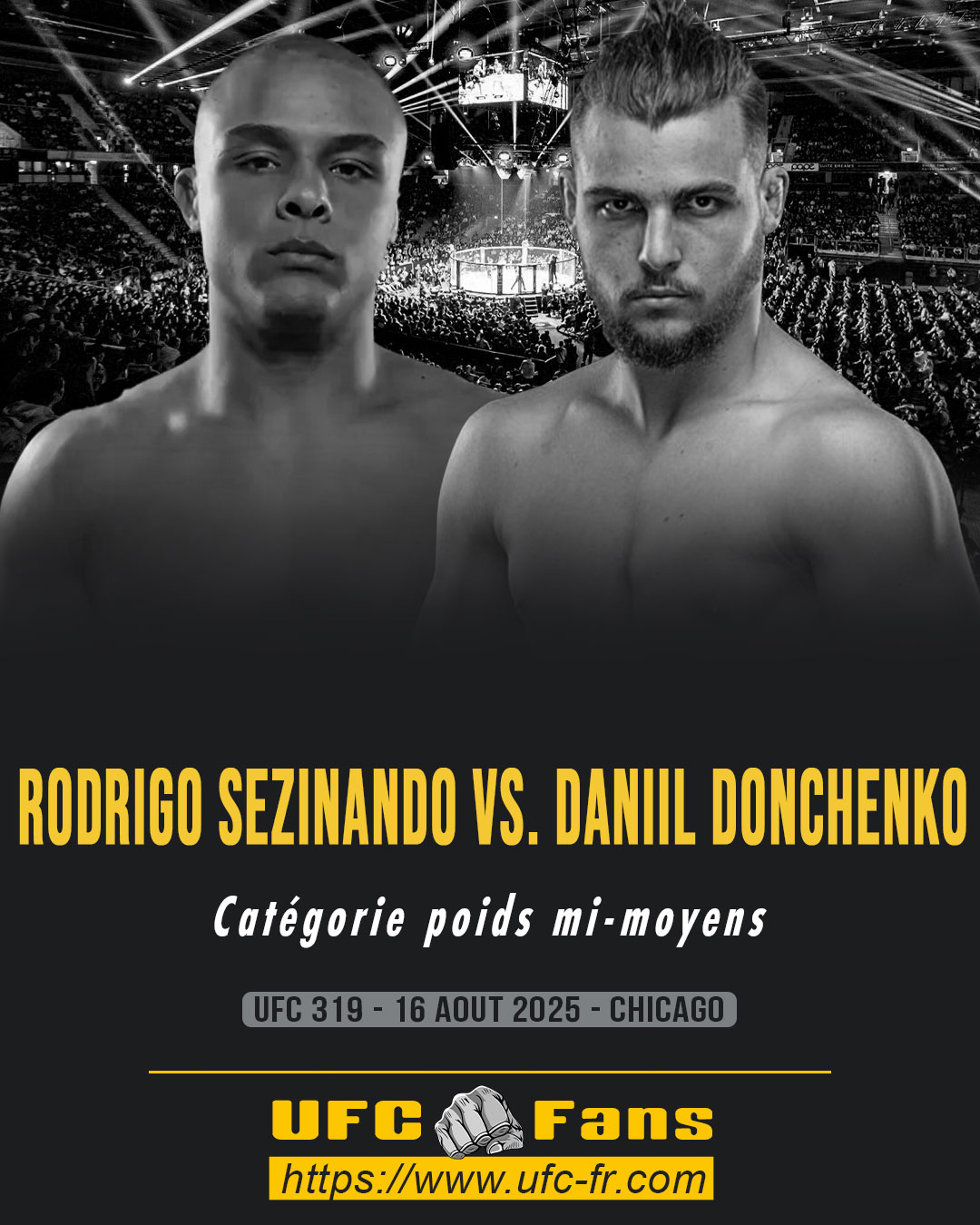 UFC 319 - Rodrigo Sezinando vs Daniil Donchenko