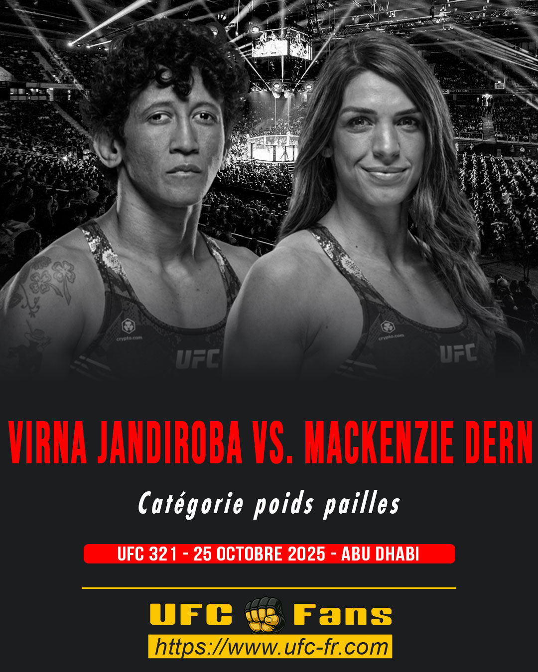 UFC 321 - Virna Jandiroba vs Mackenzie Dern